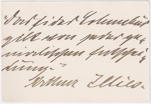 Arthur von illies - illies, pittore