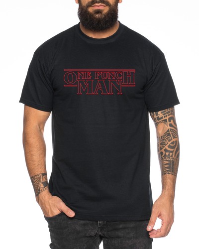 Saitama text shirt uomo - saitama,