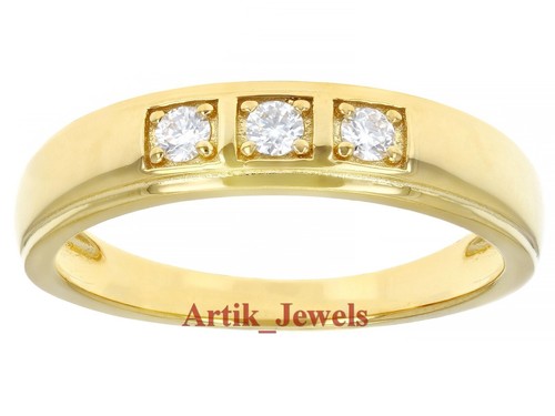 Anello argento placcato oro - anello,