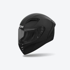 Casco AIROH CONNOR BLACK MATT NERO OPACO INTEGRALE TURISMO TAGLIA M