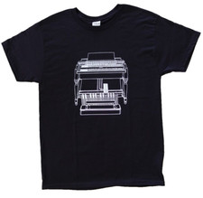 Camicia organo uomo nera Hammond B3