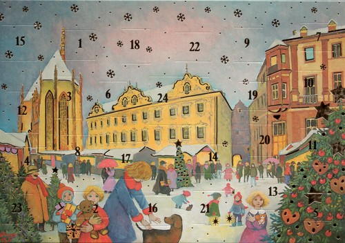 Calendario dell avvento in - dell'avvento,