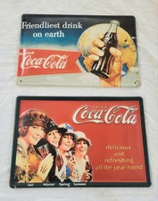 2 Tabelle CocaCola Vintage in