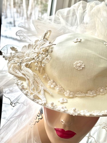 Bellissimo cappello velo rete - velo,