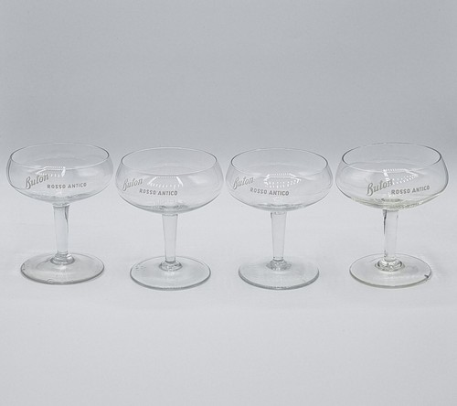 Buton rosso antico set - set, 4