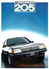 Brochure Depliant Peugeot 205
