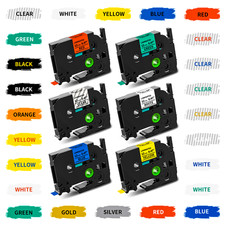 Compatibile Brother P-Touch TZe-231 131 TZ stampante a nastro etichette 6 mm 9 mm 12 mm 24 mm