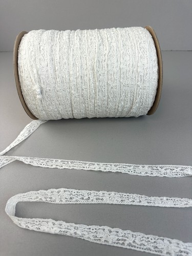 Vintage pizzo bordo - , bianco