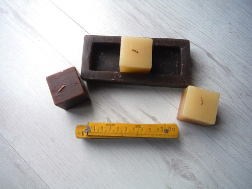 Set candele design scultoreo - design,