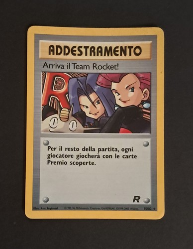 Pokemon card arriva team - card,
