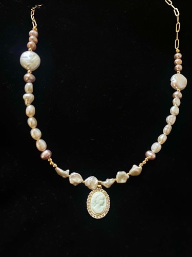 Collana perle barocche - perle, e