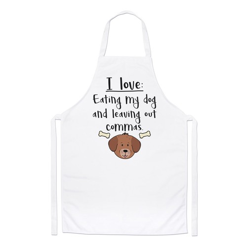 Grembiule chef amo mangiare - , il