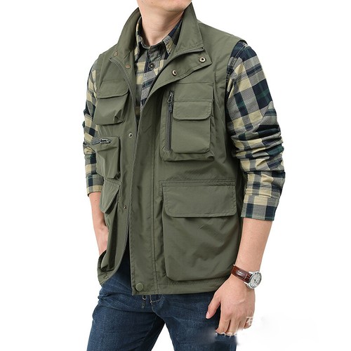 Gilet uomo multitasche - gilet,