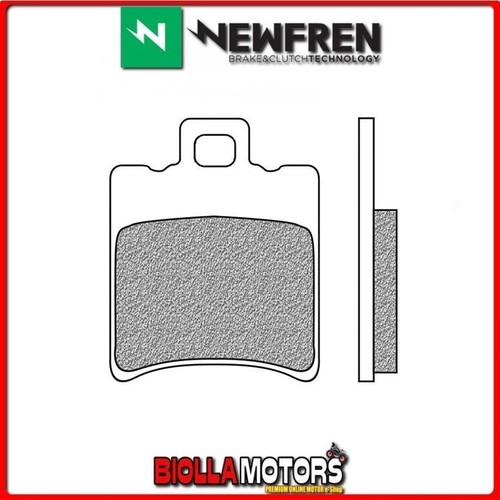 Fd0196 pastiglie freno newfren - fd0196,