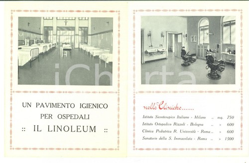 1929 milano linoleum - 1929, il