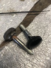 italjet gogo go go scout ranger bakelite knob glove box vite  porta oggetti  NOS