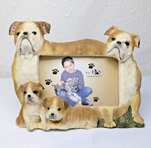 Bulldog picture frame for - picture,