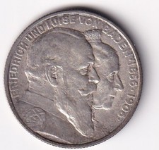 germania stati - bade -2 marks 1906- Frédéric Ier noces d'or