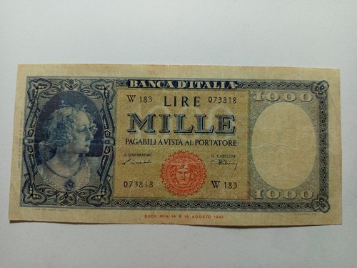 1000 lire italia ornata - 1000,