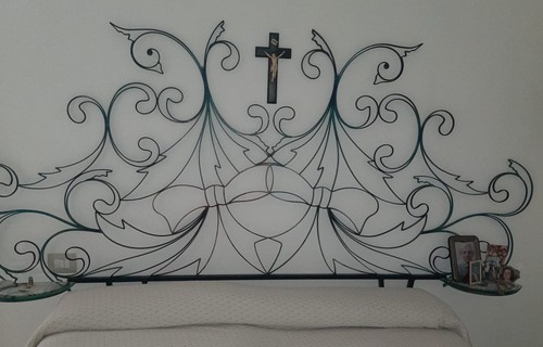 Spalliera letto matrimoniale