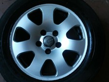 Audi A4 - Set 4 Cerchi in lega Audi con Gomme estive195/65 R15 5 fori 15"