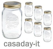 VASO vetro BARATTOLO 4 quattro