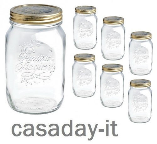 Vaso vetro barattolo - vetro, 4