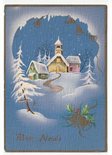 1963 cartolina buon natale - 1963,