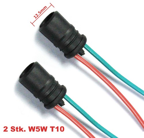 W5w t10 base gomma - 2x,