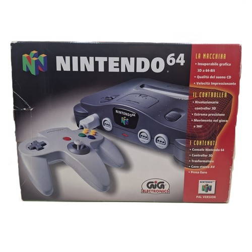 Nintendo n64 pal ita box - nintendo,