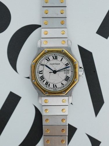 Cartier santos octagon - cartier,