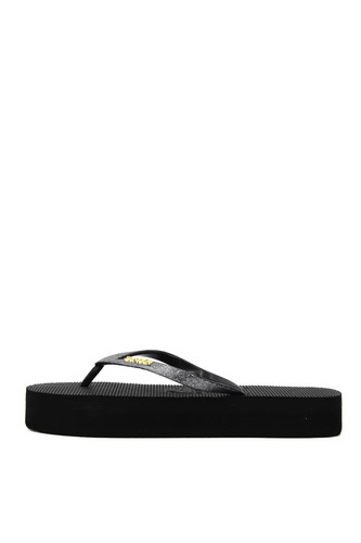 Sundek glitter flip flop nero - sundek,