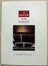 Rover 820 se volantino - se,