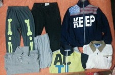 lotto 345b stock 7 abbigliamento bimbo bambino 6/7 anni pantaloni