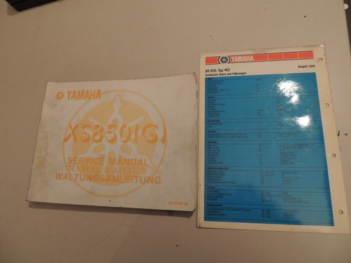 Manuale officina yamaha 850 - officina,
