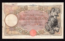 RARA CINQUECENTO 500 LIRE