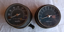 HONDA CB 125 CONTACHILOMETRI CONTAGIRI REVCOUNTER SPEEDOMETER KM/H 140 SEIKI