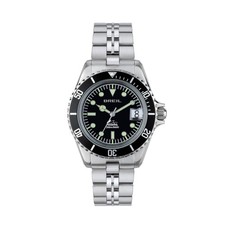 Orologio Breil Manta Heritage TW2088 Acciaio Diver Watch Uomo 38mm Explorer Nero