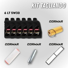 KIT TAGLIANDO 4 FILTRI + 6LT