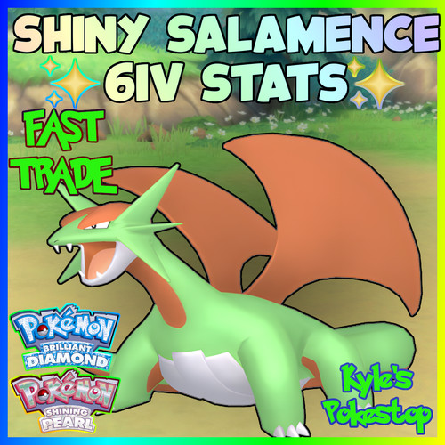 6iv shiny salamence - 6iv, 🌟shiny🌟
