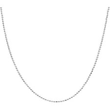 Collana argento sterling 925 rodiato anallergico sfere donna regalo gioielli