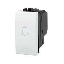 Pulsante Campanello 16A bianco