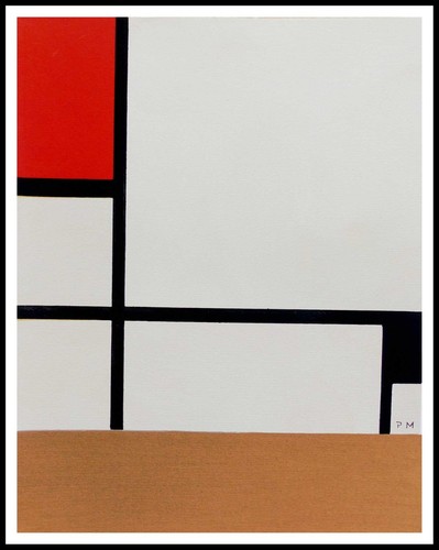 Piet mondrian composition - mondrian, :