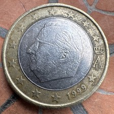 Moneta da 1 euro Belgio 1999