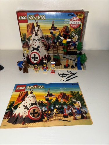 Lego system western 6746 tepee - 6746,