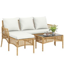 Outsunny Set da Giardino 3 pz