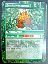 GORMITI serie 1 Prima IL PICCHIATORE carta italiana - senza personaggio