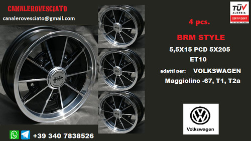 Cerchi brm 5x205 vw - brm, 5,5j
