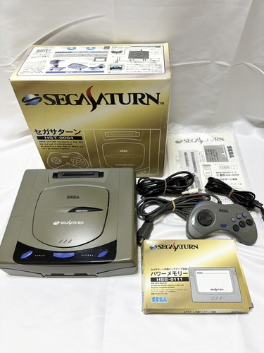Set console sega saturn - console,