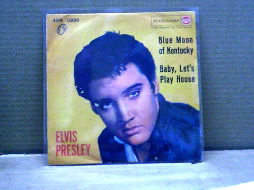Elvis presley giri blue - presley-45, giri-blue